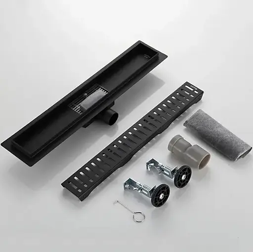 Душевой трап Gappo 70х600 мм, нержавеющая сталь, черный G86007-36 - фото 7