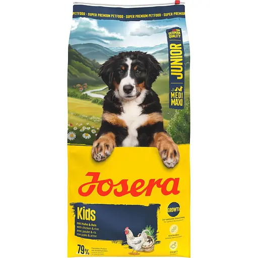 Сухий корм для цуценят середніх і великих порід Josera Kids з птицею 12.5 кг - фото 2