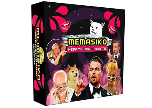 Настольная игра PlayRoom Memasiko. Нерафинированные шутки (укр.) (ВР_ММСКНЖ)
