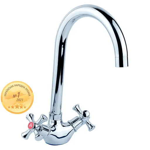 Змішувач для кухні Aquatica PL-4B455C 9777130 - фото 1