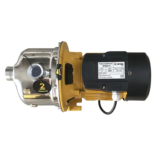 Насос відцентровий Optima JET 80S-PL 0,8кВт (10789) - фото 2