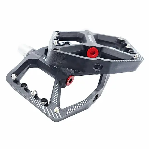 Педали велосипедные алюминиевые West Biking YP0802097 на промподшипниках Черный (G0000967) - фото 3