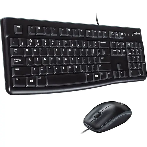 Комплект (клавіатура + миша) Logitech MK120 UA Black (920-002563) [141510] - фото 2