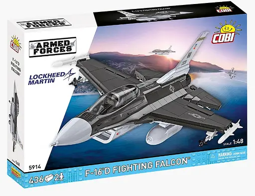 Конструктор винищувач F-16D Fighting Falcon COBI 5914