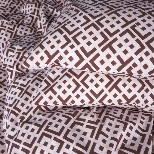 Наволочка Mırson бязь Abstract Brown 40х60 см (2200013165224) - фото 6