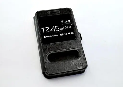 Чехол-книга Ergo A502 Aurum подставка - фото 7