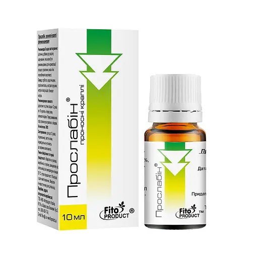 Капли слабительные "Прослабин", 10 мл