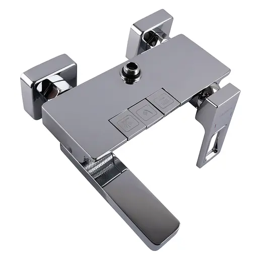 Душова система Globus Lux PIANO GLPN-0099 з верхньою та ручною лійкою для ванної кімнати стильний комплект для душу - фото 8