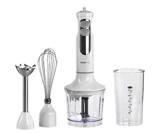 Блендер KUMTEL HHB-02 White (подрібнювач, міксер) - фото 2