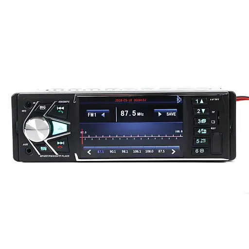 Автомагнитола MP5 4038 BT 1DIN с экраном 4.1"