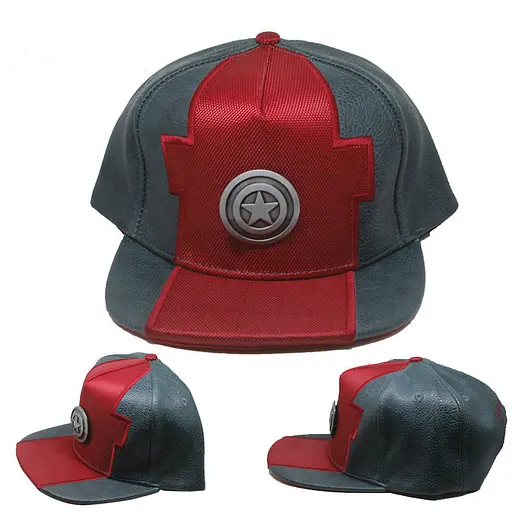 Кепка бейсболка Капитан Америка Captain America синяя - фото 1