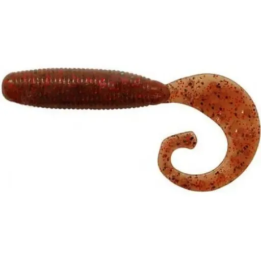 Силікон Reins Fat G-Tail Grub 3 12 шт/уп. Коричневий (1013-1552.00.50)