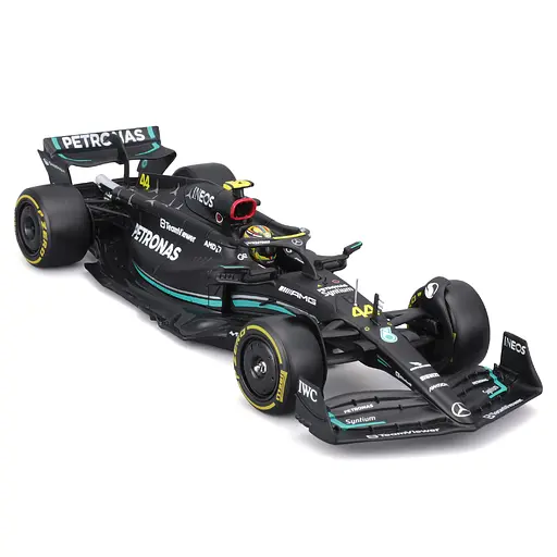 Авто-конструктор Bburago Mercedes-AMG F1 W14 Performance 1:24 (18-28510) - фото 5