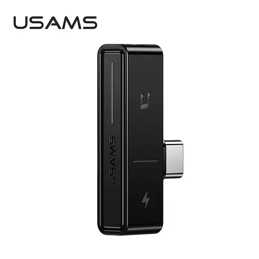 Конвертер Usams Type-C+3.5 мм Charging Audio Adapter US-SJ386 AU12 1A - фото 4