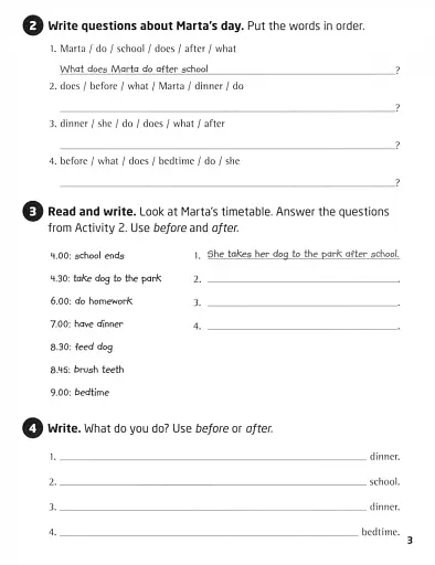 Our World 3. Grammar. Workbook - фото 4