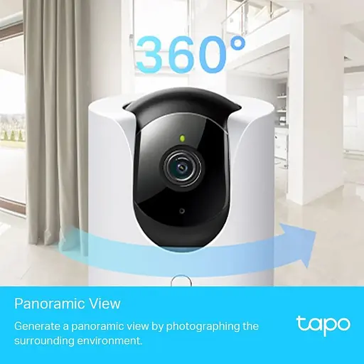 IP-камера TP-Link Tapo C225 3MP N300 microSD motion detection 360° mic - фото 2