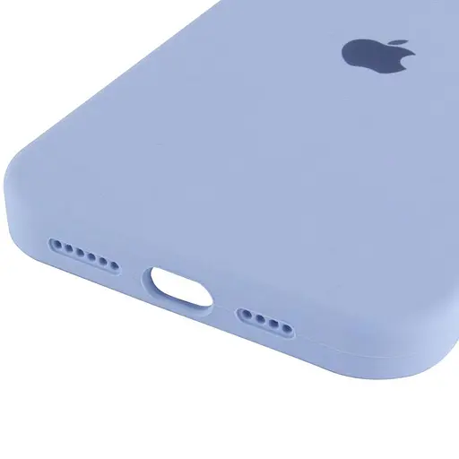 Чохол Silicone Case Full Protective (AA) для Apple iPhone 13 Pro Max (6.7) Блакитний / Lilac Blue - фото 5
