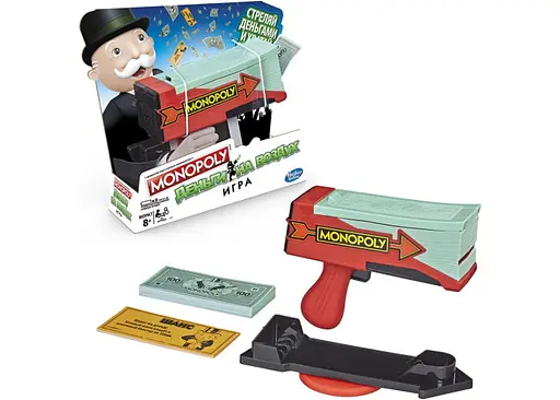 Настольная игра Hasbro Монополия. Деньги на Воздух (Monopoly Cash Grab) (Е3037) - фото 6