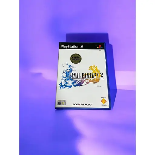 Диск с игрой на PlayStation 2 лицензия Final Fantasy X