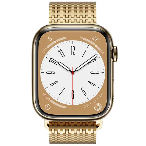 Ремінець WiWU Stainless steel для Apple Watch 38/40/41/42mm(ser.10) Gold - фото 3