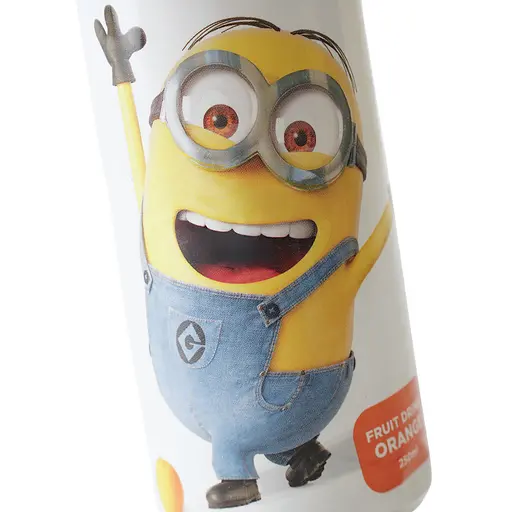 Безалкогольный газированный напиток The Drinks Minions Fruit Drink Orange со вкусом апельсина 250 мл - фото 5