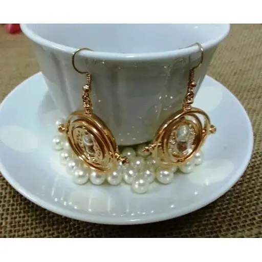 Сережки Маховик Часу Герміони Гаррі Поттер Harry Potter HP 6.52 - фото 3