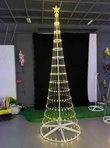 Новорічна штучна ялинка LED 250см гірлянда 480 лампочок - фото 7