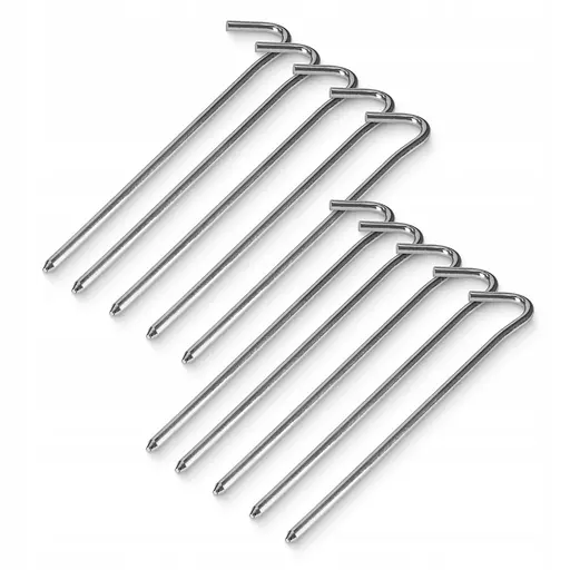 Набір кілочків для намету Mountain Goat сталеві 20 см 10 шт (P-5905973406857) - фото 10