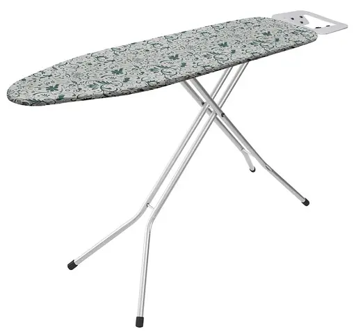 Дошка для прасування Casa Si Ben 110x30 Silver/White Plants (CS98090G323) - фото 1