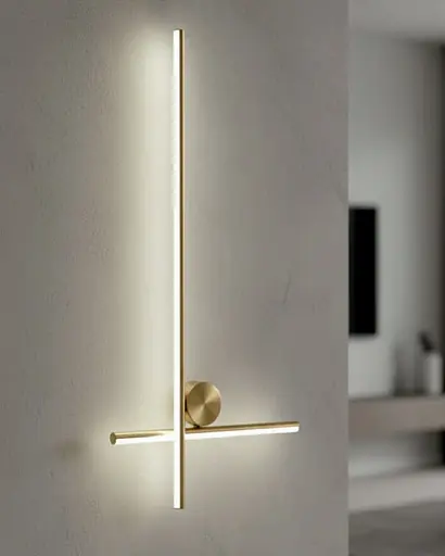 Бра Zuma Line Mill LED 1x14W 4000K 780Lm IP20 золотой - фото 2