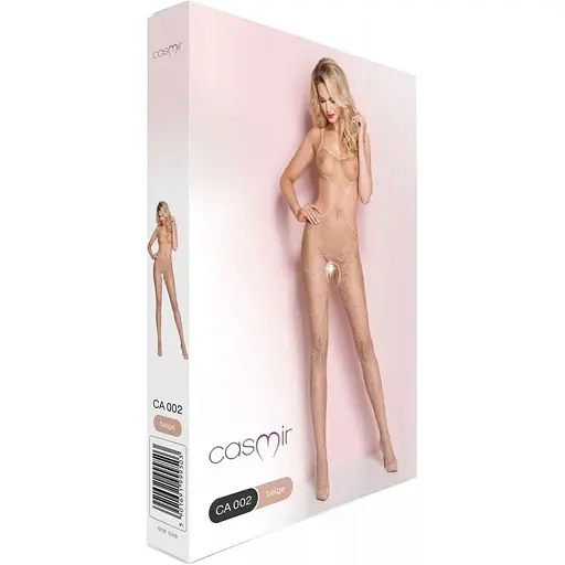 Бодістокінг Casmir CA002 з ажурної сітки із вирізами з боків та доступом тілесний - фото 5