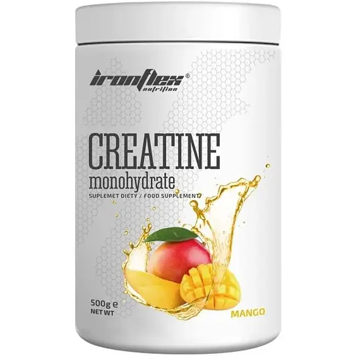 Креатин IronFlex Creatine Monohydrate, 500 грамм - Манго