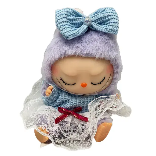 Дитяча м'яка іграшка-брелок The Monsters Labubu Bambi Labubu14 в асортименті - фото 5