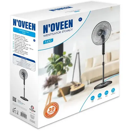 Вентилятор N'oveen F450, 16”/40 см - фото 3