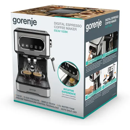Кофеварка Gorenje ESCM15DBK - фото 6