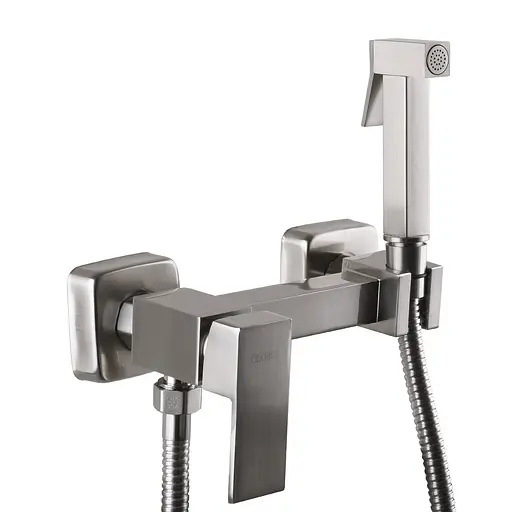 Смеситель для гигиенического душа наружного монтажа 150 мм Globus Lux GLN-5-106MIX-SS, Нержавеющая сталь - фото 1