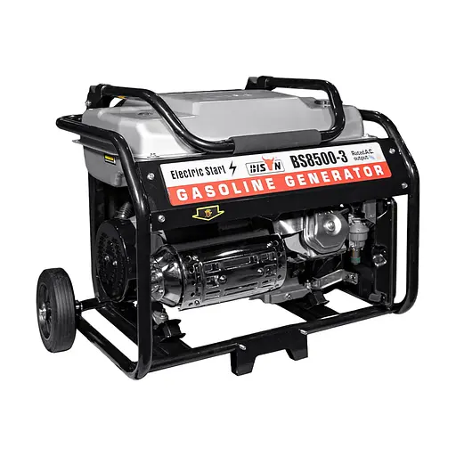 Генератор бензиновый трехфазный 6 кВт Bison BS8500-3 (41-00408) - фото 8