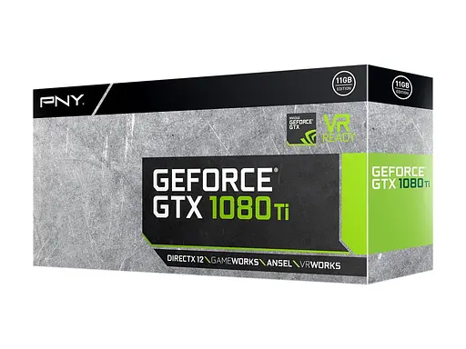 Видеокарта PNY GTX 1080Ti 11GB (VCGGTX1080T11PB-CG) (GDDR5X, 352 bit, PCI-E 3.0 x16) Б/у - фото 3
