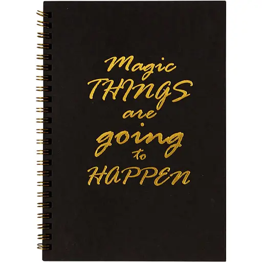 Скетчбук с черными листами "Магия" А5 13101-B-KR 50 листов