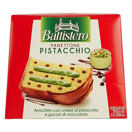 Паска Battistero з фісташковим кремом та шоколадними крихтами 750 г - фото 2