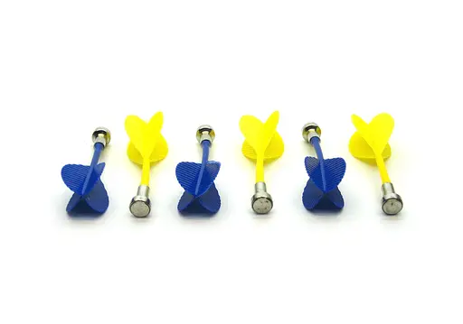 Дротики для дартса магнитные С 60337 3 штуки, на блистере (6900067603371) МИКС - фото 2