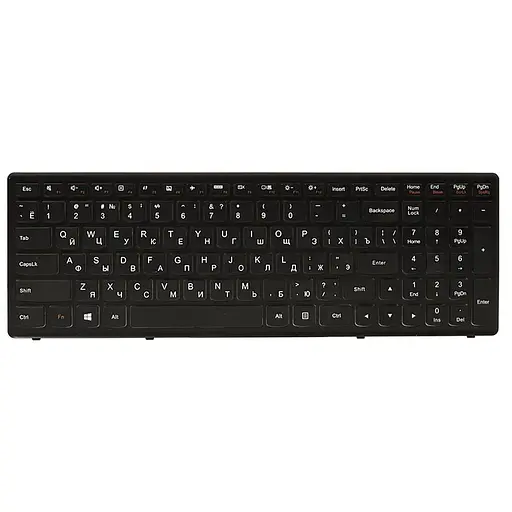 Клавиатура для ноутбука IBM/LENOVO IdeaPad Flex 15, G500s черный, черный фрейм