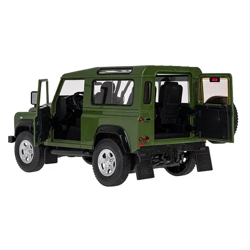Машинка RASTAR Land Rover Defender 1:14 зелений 78400 - фото 4