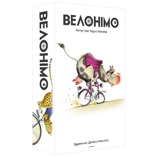 Настільна гра Geekach Games Велонімо (Velonimo) (укр.) (GKCH087VN) - фото 1