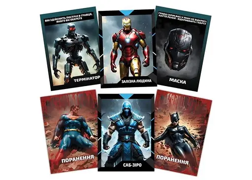 Настільна гра PlayRoom Битва коміксів (укр.) (ВР_БК) - фото 2