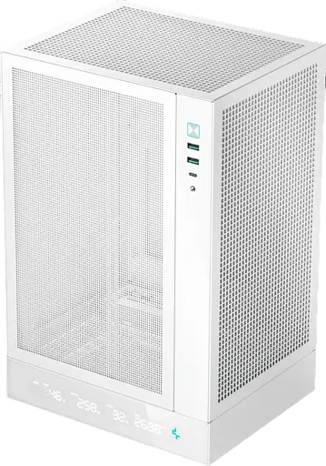 Корпус DeepCool CH170 Digital White (R-CH170-WHNPI0D-G-1) - фото 2