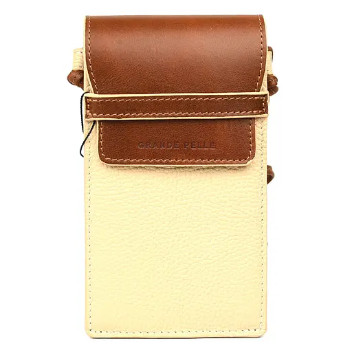 Мини сумка чехол для телефона Grande Pelle 18.5х10.5х3.5 см sum0028482 - фото 7