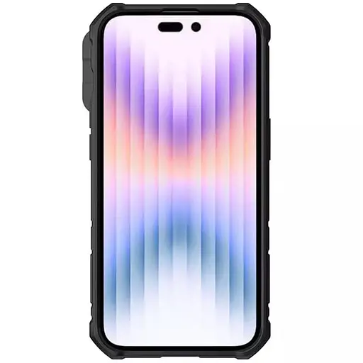 Чохол TPU+PC Nillkin CamShield Armor Pro no logo шторка на камеру для Apple iPhone 14 Pro Max Синій - фото 4