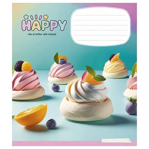 Зошит учнівський "Cute things" 024-3359L-2 в лінію, 24 аркуша