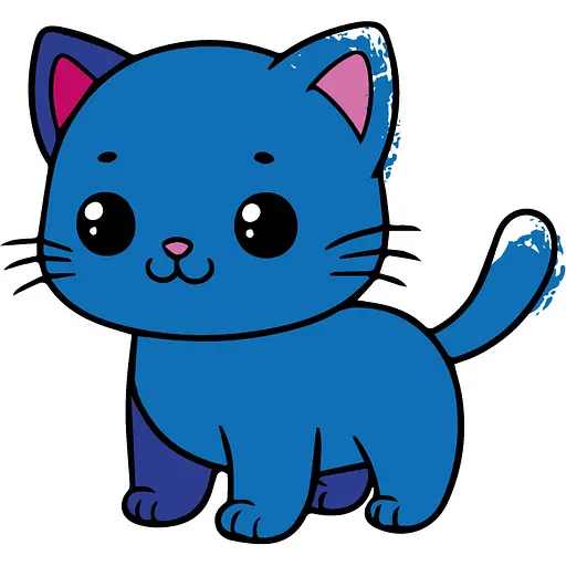 Набор для раскраски с пальчиковыми красками ArtCraft Забавный котенок 25х25 см (15624-AC)